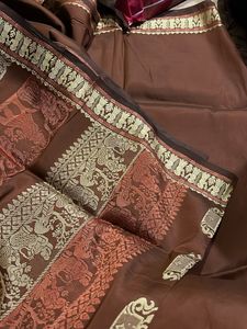 Elegant Brown Saree