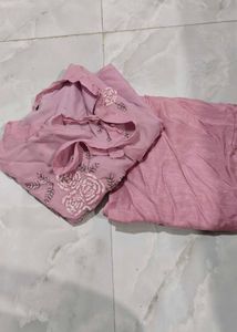 Elegant Pink Kurta Set