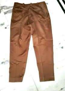 Brown Casual Pants