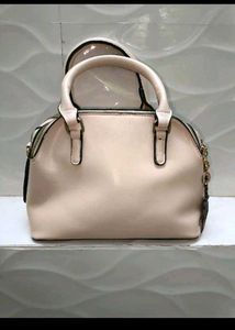 Pink Dome Satchel Bag