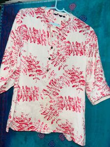 Patterned Bohemian Blouse