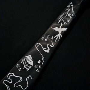 Grunge Gothic Japanese Neck Tie