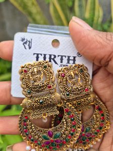 ✨ Antique Temple Jhumkas ✨