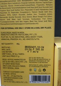 New Sealed Combo Dot&amp;Key Sunscreen Moisturizer