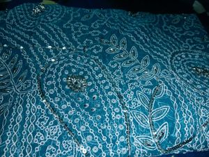 beautiful saree 🩵