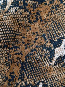 ZARA SNACK PRINT BODYCON DRESS