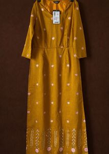 Elegant Mustard Kurta