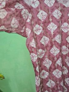 Pink kameez salwar dupatta Set❤️🤍