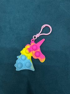Unicorn Pop It Keychain