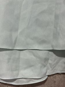 Zink London Powder Blue Peplum Top