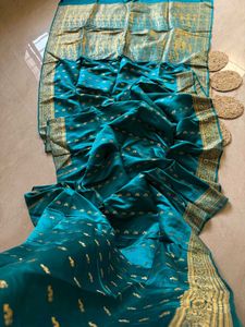 Vintage Handloom Silk Banarasi Saree