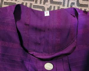 Elegant Purple Top
