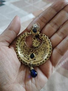 Blue Party Wear Earrings