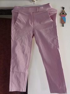 Pink Casual Trousers- Rarely Worn