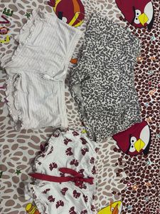 Cute Sleep Shorts & Bra Set