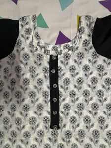 Floral Print Kurti Top