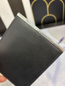 Armani Exchange Black Leather Wallet