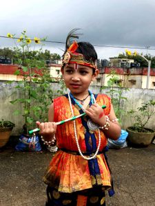 Little Krishna Janmastamti Dress