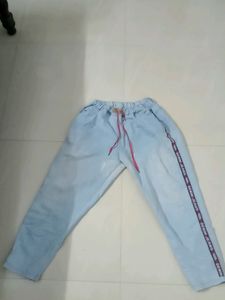 Blue Denim Jogger