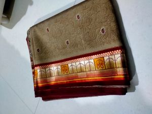 Ethnic Silk Saree