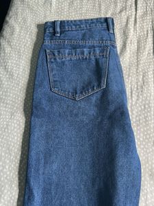 Straight Fit Navy Blue Denim Jeans