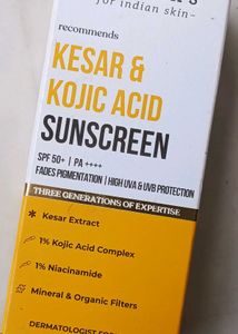 Dr.Seths Kesar &amp; Kojic Acid Sunscreen