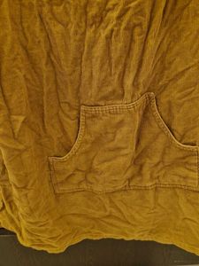 Mustard Corduroy Overall Dress