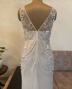 Elegant Beaded Evening Gown