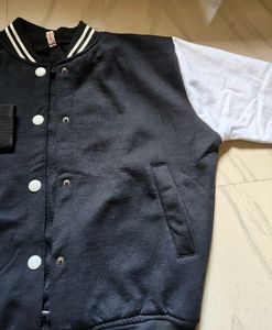 Black and white Bomber jacket