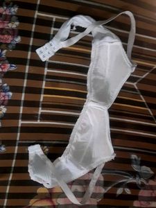 White Padded Bra