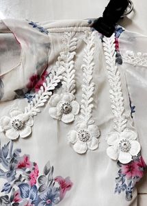 Modest Long Sleeved Floral Dress