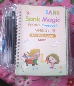 sank magic practice copybook 12 book set