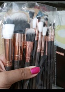 Combo Of Eyeshadow And Brushes