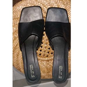 Black Mule Heels