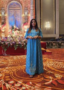 Avaasa Branded Party Wear Sky Dress