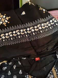 Elegant Black Kurta Set