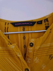 Cotton Kurti - Rangmanch - Size XS