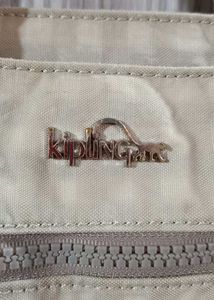 Kipling Checked Tote Bag