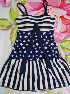(1300)Stars & Stripes Sundress