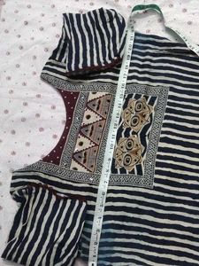 Blue Designer Pant Suit
