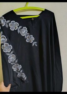 premium saudi abaya with beutiful embroidery