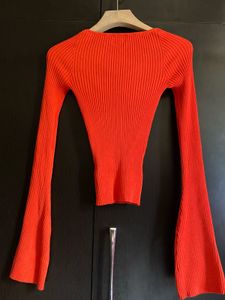 🍓H&amp;M Red Ribbed Knit Top🍓