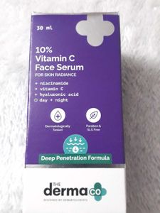 The Derma Co 10% Vitamin C Face Serum with 5% Niac