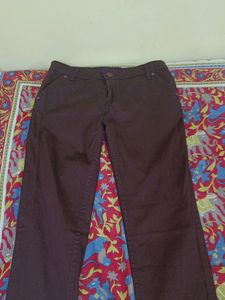 Burgundy Pants