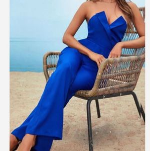 Shein Flare Leg Jumpsuit