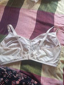 White ⚪pure Cotton Bra Full Coverage