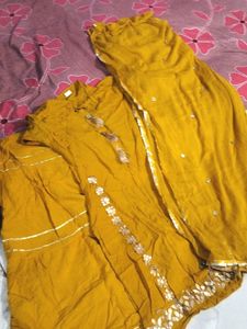 Haldi Outfit Nice Condition