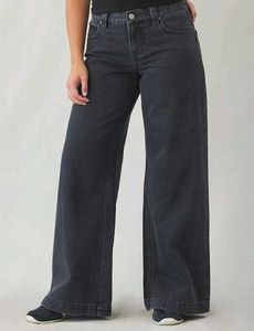 Wide Leg Denim Jeans