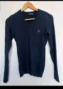 Polo Ralph Lauren Navy Blue Knitted Jumper