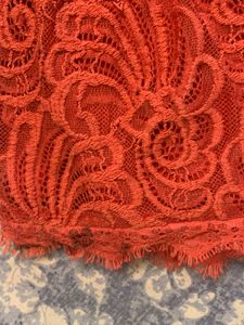 Y2k Coral Lace Peplum Top - Latin Quarters Brand